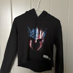 NWOT Grunt Style Cropped Hoodie